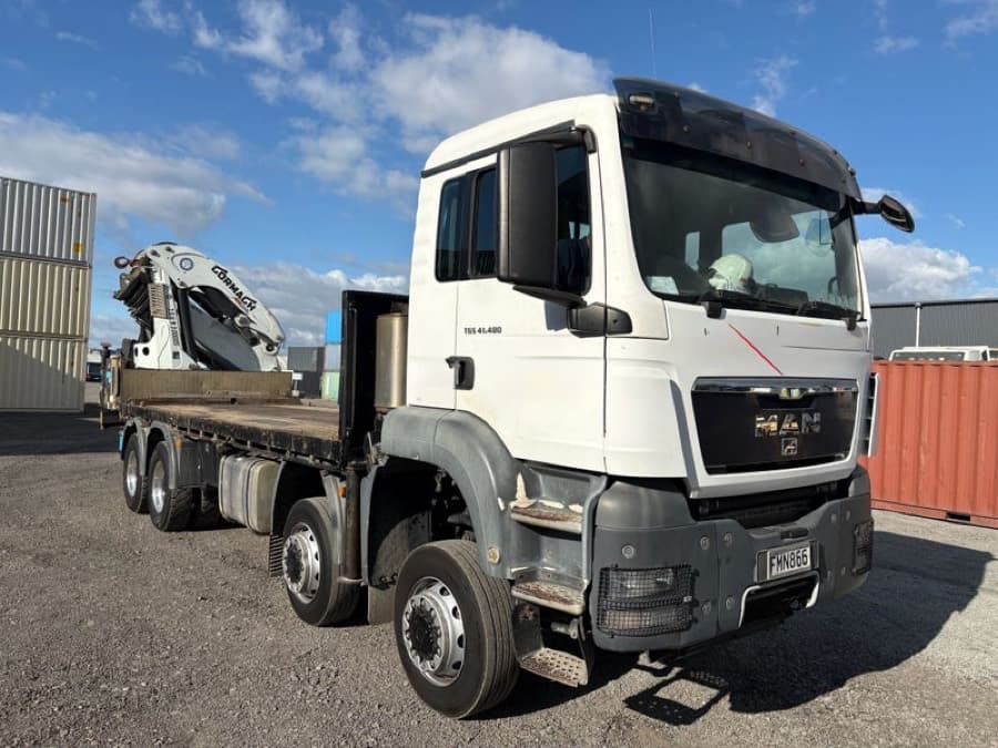 MAN TGS 41.480 8x8 Crane Truck